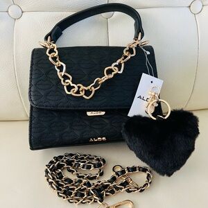 NWT ALDO FLAP CROSSBODY SrHOULDER BAG PURSE